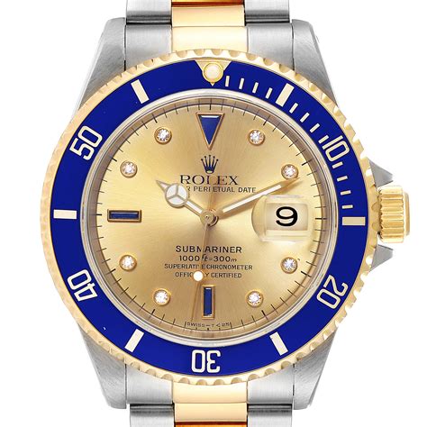 rolex submariner 16613 steel & gold|Rolex Submariner 16613 review.